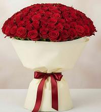 Букет 101 Красная роза Милано в Беломорске