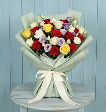 Букет цветов из:  Розы #REPLACE_PRED# Беломорске