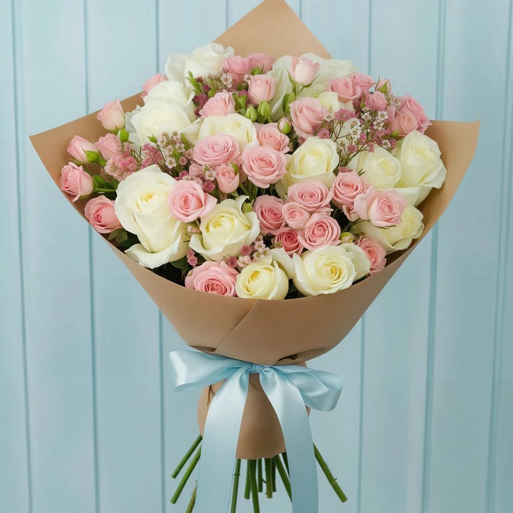 Букет цветов из: Розы в Беломорске
