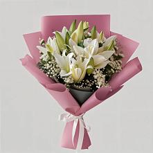 Букет цветов из:  Лилии в Беломорске