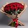 Букет 25 Красных роз Лотус в Беломорске