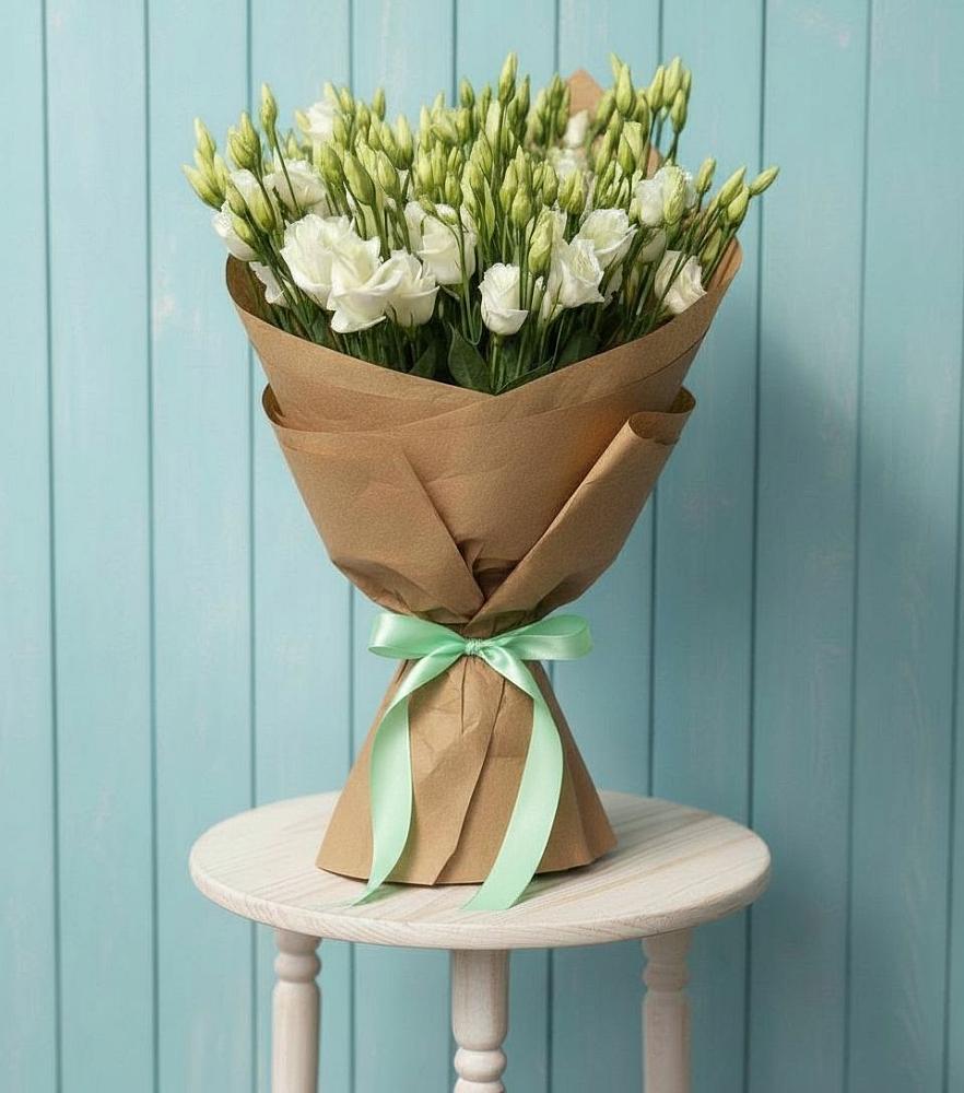 Букет цветов из: Лизиантусы в Беломорске