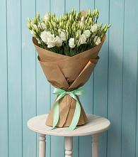 Букет цветов из:  Лизиантусы в Беломорске