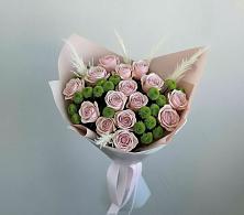 Букет цветов из:  Розы и Хризантемы в Беломорске