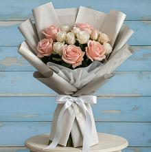 Букет цветов из:  Розы #REPLACE_PRED# Беломорске