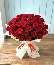 Букет 29 Красных роз в Беломорске