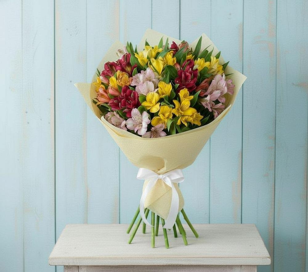 Букет цветов из: Альстромерии в Беломорске