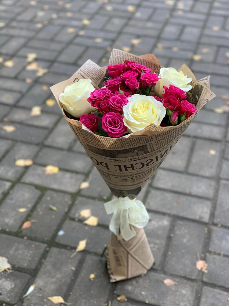 Букет цветов из: Розы в Беломорске