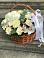Цветочная композиция из Орхидеи и Розы в корзине в Беломорске